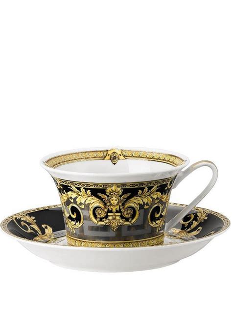 Versace x Rosenthal Prestige Gala Teacup Set 